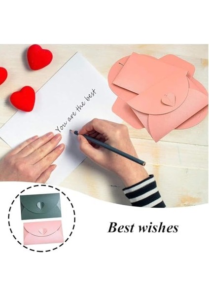 Mini Zarflar - 20 Parça Renkli Hediye Kartı Zarfı, Kartvizit ve Küçük Notlar Için, 2 Farklı Renk Seçeneği, Düğün, Doğum Günü ve Parti Organizasyonları Için modelleri