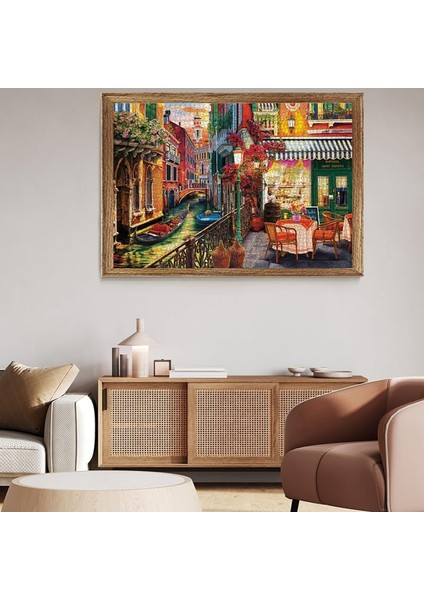 Puzzle - Venetian Cafe / 2000 Parça, #3952