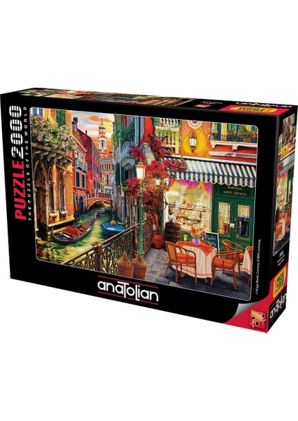 Puzzle - Venetian Cafe / 2000 Parça, #3952 fiyatları