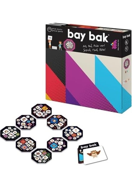 Bay Bak Dikkat, Zeka ve Akıl Oyunu 4+ Yaş 8 Oyuncu modelleri