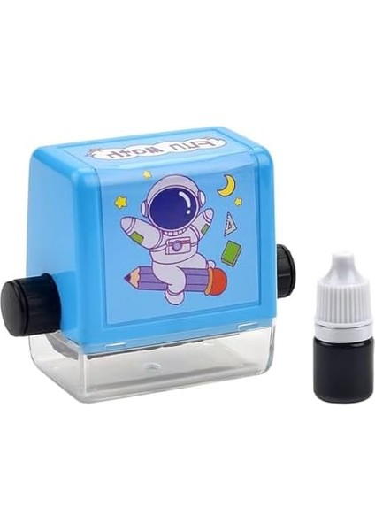 Çocuklar Için Eğlenceli ve Öğretici Matematik Toplama Işlemleri Kaşesi, Eğitim Öğrenme Için Çarpım Tablosu Kaşesi Mürekkep Hediyeli Matematik Rulosu Damgası (Mavi) fiyatları