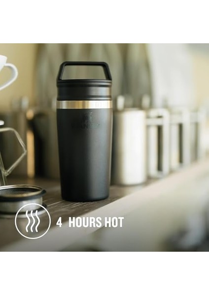 Stanley Cafe To-Go Travel Mug Termos Bardak, Lacivert (Twilight), 0.35 Litre modelleri