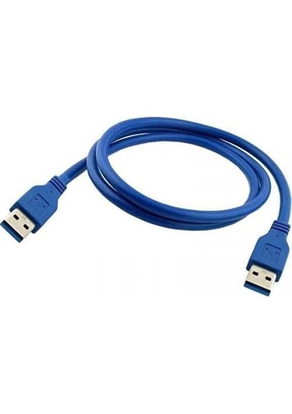 2 Metre USB 3.0 Kablo 2 Metre USB 3.0 Erkek Erkek Şarj ve Data Kablo