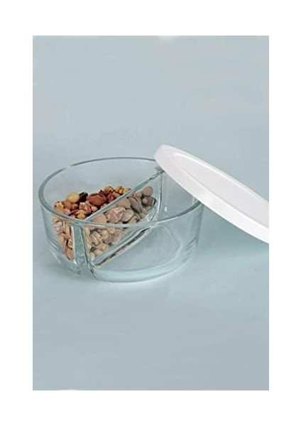 530683 Polar Bölmeli Cam Saklama Kabı 3 Adet modelleri