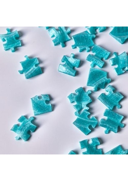 Su Dalgası 3D Puzzle – Okyanus Temalı Şeffaf Zeka Oyunu ve Yapboz Bulmaca - 25 Parça Orta Düzey