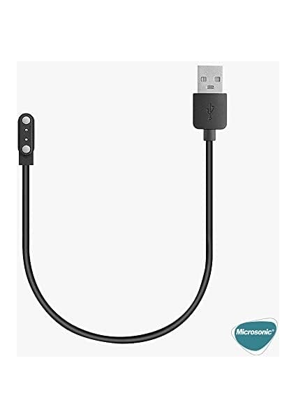 Haylou Solar LS05 Için Manyetik USB Şarj Kablosu Siyah [solar LS05 ile Uyumlu Şarj Kablosu - Siyah] modelleri