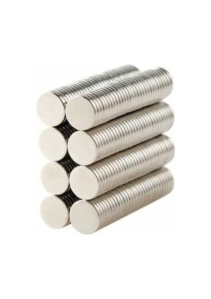 Hdg Yuvarlak Güçlü Mıknatıs D8X1 mm 100 Adet