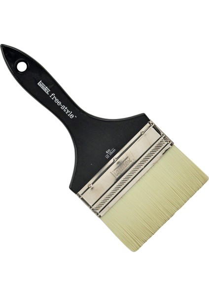 Lıquıtex Profesyonel Serbest Stil Sentetik Fırça, Düz, Freestyle Xl Fırça, Geniş Düz 4 Inç - Kısa modelleri