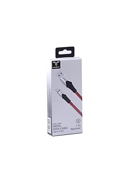 Lucatech Rigel Type-C 2.4A Hızlı Şarj ve Data Kablosu 1m