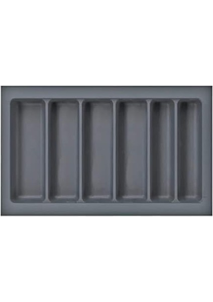 86X49 Cm. 6 Bölmeli Gri Çekmece Içi Düzenleyici Kepçelik (80 * 40 Cm&apos;e Kadar Kesilir) Maket Bıçağı Hediye fiyatları