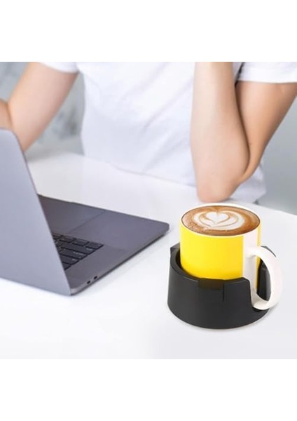 Masa Bardaklığı, Dökülmeyi Önleyen Yaylı Tasarım, Yapışkan Tabanlı Ayarlanabilir, Devrilmeyen Bardak Tutucu, Masa, Ofis, Karavan, Tekne ve Dış Mekan Kullanımı Için (Siyah) fiyatları