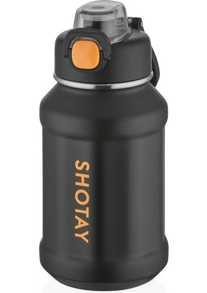 Shotay Çelik Termos Matara 720ML Siyah fiyatları