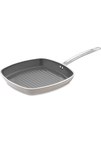 Crystal Bej Grill Tava 28 cm