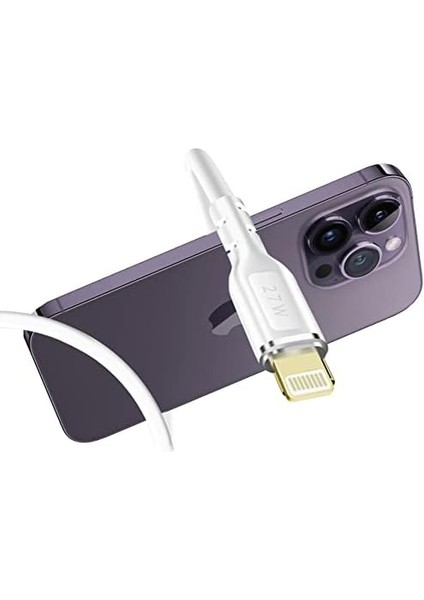 BL67 Pd 27W Type-C To Lightning 3.0A 1.2m Data ve Şarj Kablosu (Beyaz) modelleri