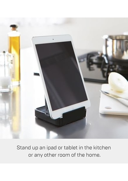 Tower Tencere Kapağı ve Pişirme Kaşığı Rafı