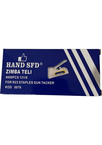 Profesyonel Zimba Teli, 13 1/8 R23, 4000 Adet Paket