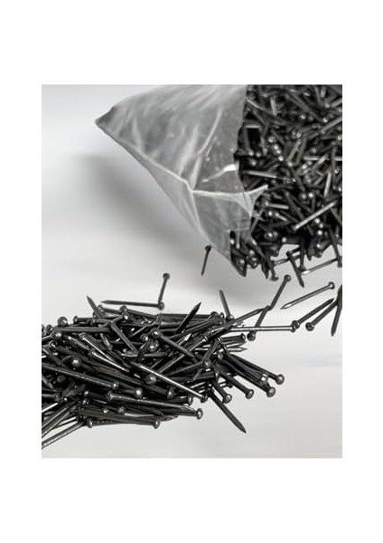 Filografi Siyah Renkli Top Baş 250 Gram Filografi Çivisi