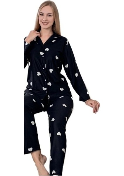 Serel Collection Kadın Pijama Takımı Sıcak Tutan Yumuşak Dokulu Uzun Kollu Konfor fiyatları