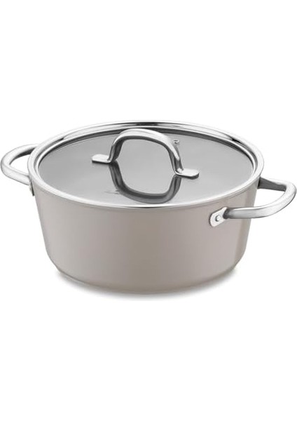 Crystal Bej Derin Tencere 24 cm fiyatları