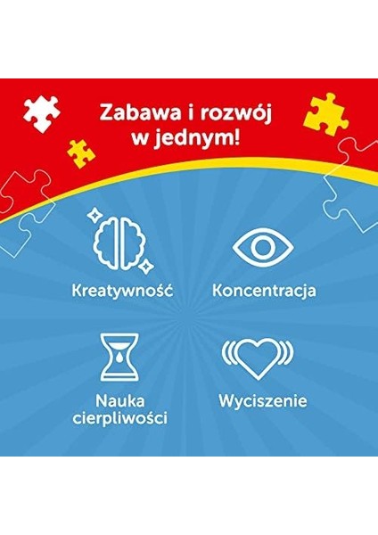 18286 Always On Time 30 Parçalı Yapboz 5 Yaşından Büyük Çocuklar Için Yüksek Kaliteli Baskılı, Çok Renkli, Zamanında