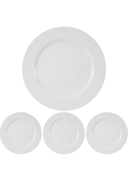 04ALM003088 Sing Yemek Tabağı, Porselen 4lü Paket