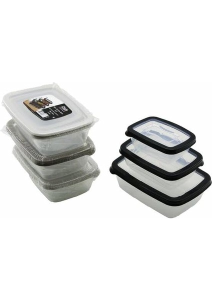 3’lü Sızdırmaz Saklama Kabı Seti (300ML + 600ML + 1200ML) | Şeffaf Plastik, Kapaklı, Buzdolabı, Yemek ve Mutfak Düzenleyici Saklama Kutusu fiyatları