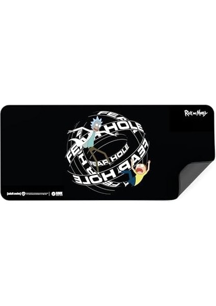 Hawk Gaming And Morty Hole 90X40 Mouse Pad