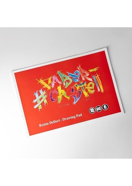 Resim Defteri, 35X50 Cm, 15 Yaprak, Spiral Cilt, Karton Kapak, 120G Kaliteli Kağıt, Perforajlı Sayfalar, Boyama Teknikleri Sayfası