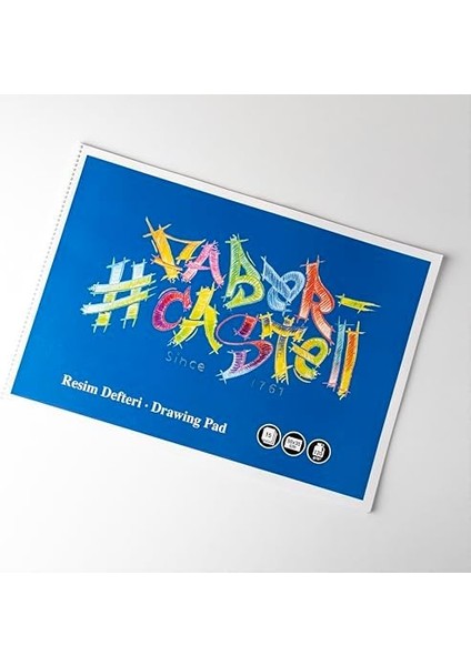 Resim Defteri, 35X50 Cm, 15 Yaprak, Spiral Cilt, Karton Kapak, 120G Kaliteli Kağıt, Perforajlı Sayfalar, Boyama Teknikleri Sayfası modelleri