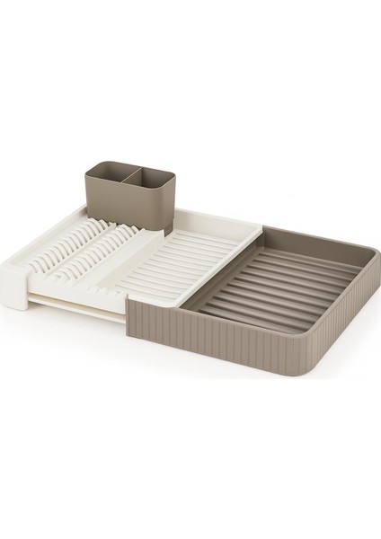 Tezgah Üstü Tabaklık ve Bardaklık Kurutmalık – Çatal Kaşıklık Bölmeli, Su Tahliyeli, Geniş Kapasiteli Plastik Bulaşıklık Organizer modelleri