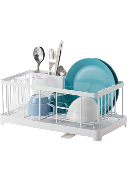 2875 Tower Bulaşıklık, Beyaz, Çelik/abs Reçine, Minimalist, 42 x 23 x 17 cm