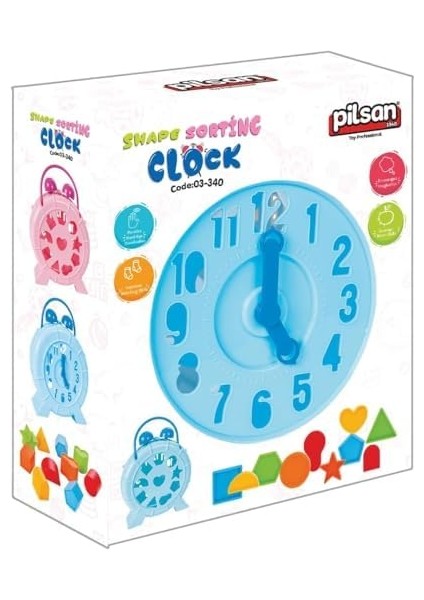 - Bultak Saatli ve Blok, Mavi (03 340)