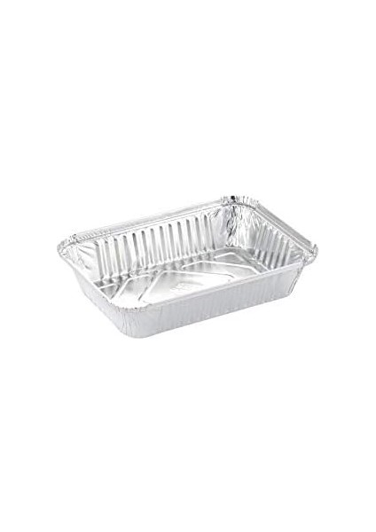 Kullan At Market Alüminyum Kap 750 gr Dikdörtgen 100&APOS;LÜ