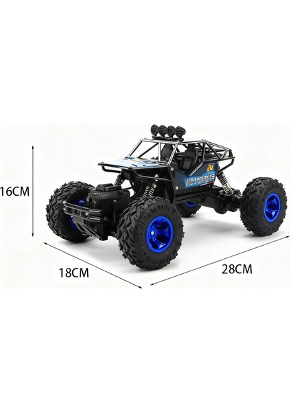 1:16 Yüksek Model Rock Crawler 4x4 2.4 Ghz Uzaktan Kumandalı Off Road Araba fiyatları