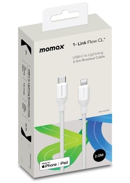 DL55W 1-Link Cl+ Usb-C To Lightning Braided Cable 2 mt fiyatları