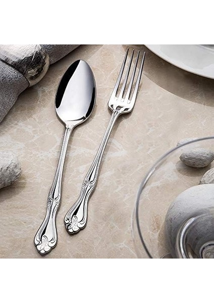 Nehir Lalezar Sade 12 Kişilik 60 Parça Çatal Kaşık Takımı fiyatları