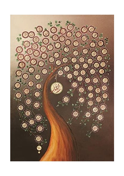 Allah&apos;ın 99 Ismi (Esma-Ül Hüsna) 1000 Parça Puzzle