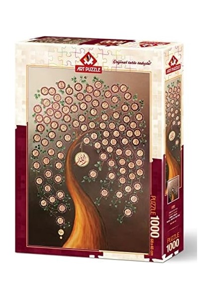 Allah&apos;ın 99 Ismi (Esma-Ül Hüsna) 1000 Parça Puzzle fiyatları