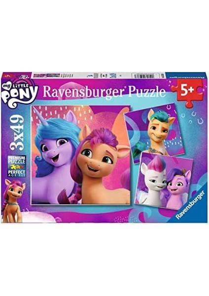 52363 My Çocuk Puzzle, 3X49 Parça, Çok Renkli fiyatları