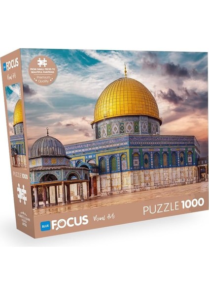 Blue Focus 1000 Parça - Kubbetü’s-Sahre Kudüs fiyatları