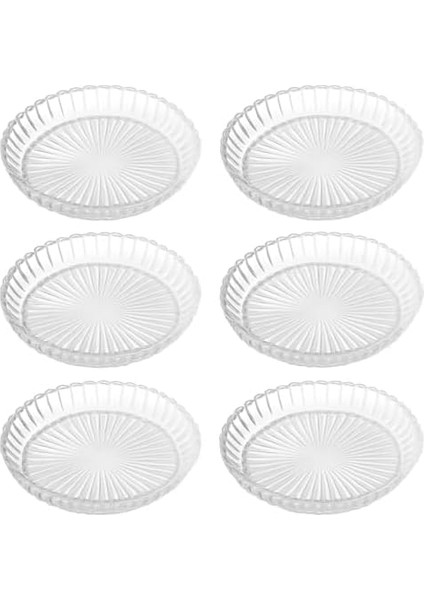 6’lı Desenli Cam Kase Sunum Seti – Şık ve Dayanıklı Cam Kaseler, Çerezlik, Tatlı Kasesi, Meze ve Atıştırmalık Sunum Tabağı, Sofralar ve Misafirlik Için Cam Kase Takımı modelleri