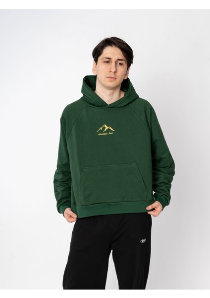 Unisex Oversize Kapüşonlu Baskılı Anatolian Soul Sweatshirt fiyatları