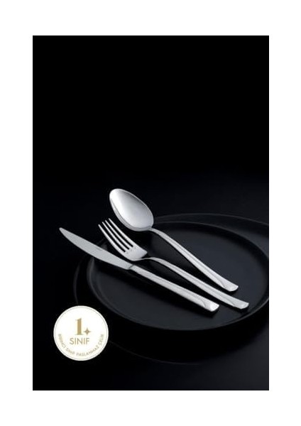 Fiesta Sade 72 Parça Kutulu Çatal Kaşık Bıçak Takımı