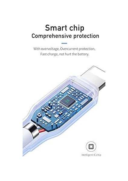 Mcdodo 18W Pd Flexible Type-C To Lightning Data-Şarj Kablosu 1.2, Beyaz