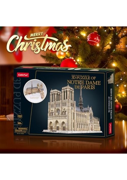 Cubicfun Notre Dame De Paris 3D Puzzle 293 Parça fiyatları