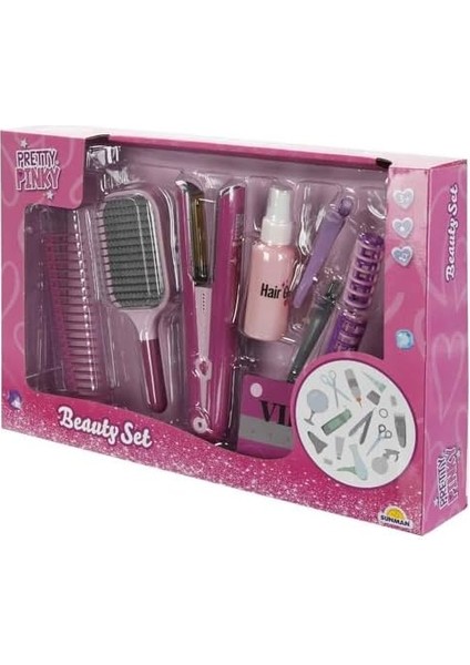 Güzellik Seti Saç Tasarımı Ses/ışık 2A