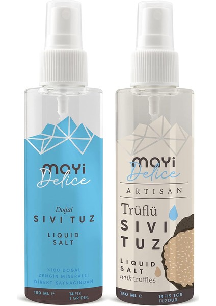 Sade ve Trüflü Tuz Paketi