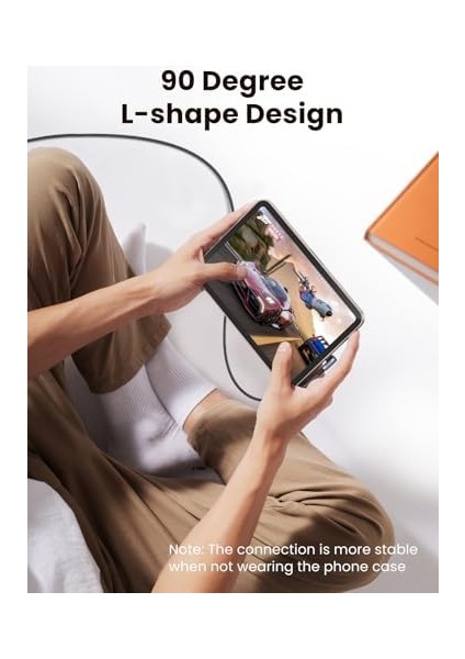 Ugreen Usb-C - Usb-C Kablo Sağ Açı, Tip C 60W Güç Dağıtımı Hızlı Şarj, 3 Xl, S10,S9, MacBook Air, iPad Pro 2018, Switch (3ft) ile Uyumlu fiyatları