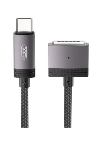 Xo Is Beauty Magsafe ile Uyumlu Kablo, Type-C To Mag 3 Şarj Kablosu – 100W Max Güç, 20V/5A Hızlı Şarj Destekli, 2m Örgü Kablo, Yüksek Güçlü Mıknatıs, Akıllı Çipli, NB287, Siyah fiyatları