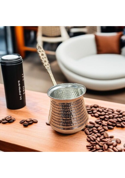 Bakır Cezve Kahve Maraş Dövmeli Bakır Cezve, Kahve Cezvesi, Kahve Pişirme Cezvesi Bakır Sütlük fırsatları